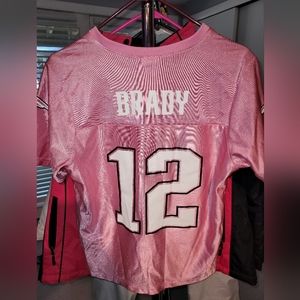 Pink Tom Brady Jersey